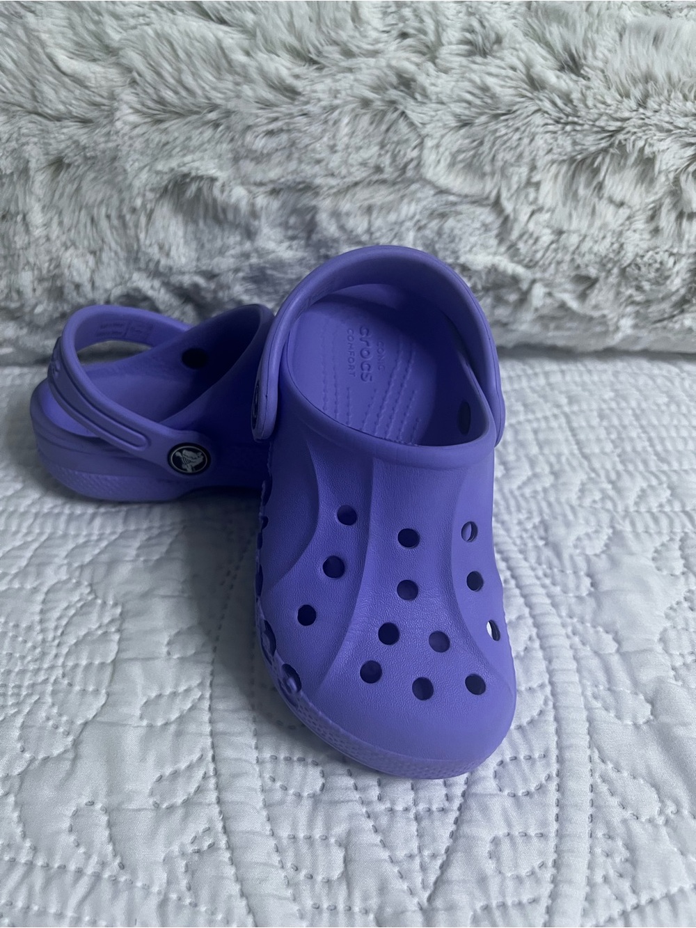CROCS Kids Classic Clog in Purple